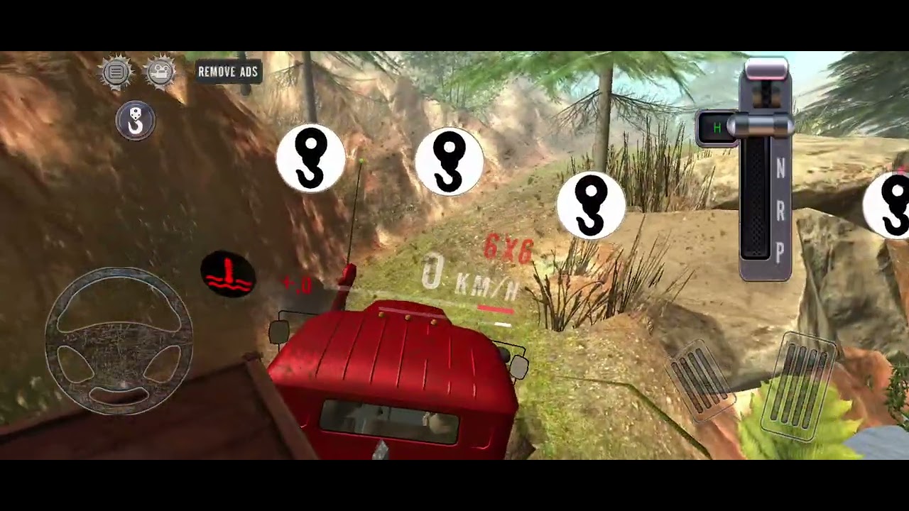 Truk simulator gunung exstrem banget