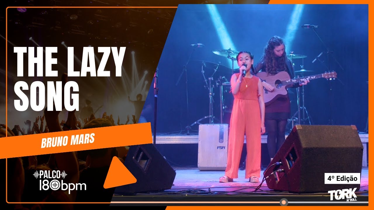The Lazy Song - Bruno Mars - Apresenta&ccedil;&atilde;o dos alunos no Palco 180 bpm