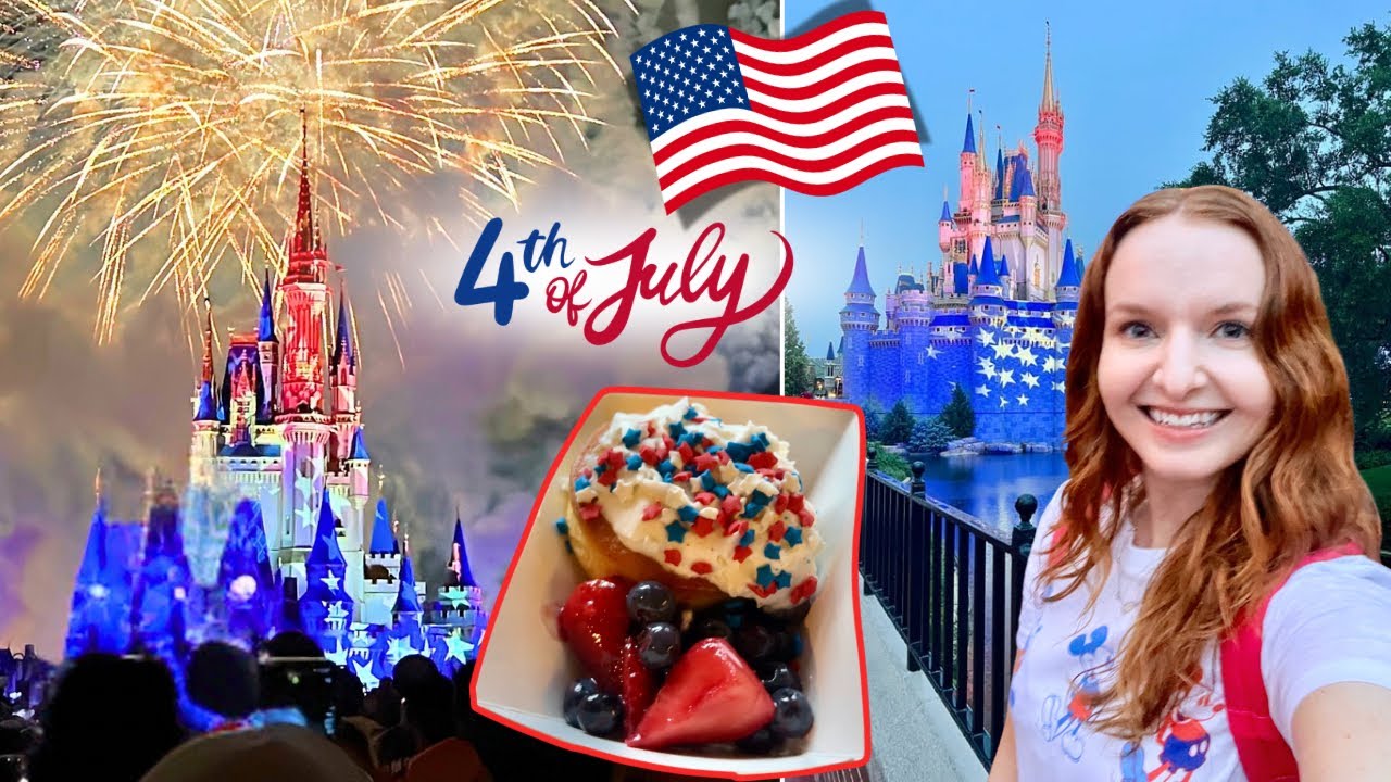 Magic Kingdom 4th of July 2025 | BEST DISNEY FIREWORKS! Walt Disney World Vlog