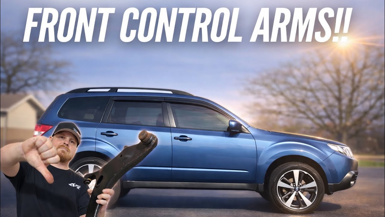 EASY Subaru Front Control Arm Replacement! 