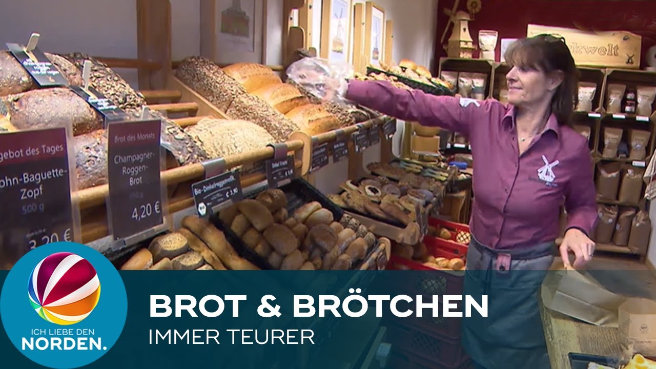 Preiserhöhungen auch bei Brot und Brötchen