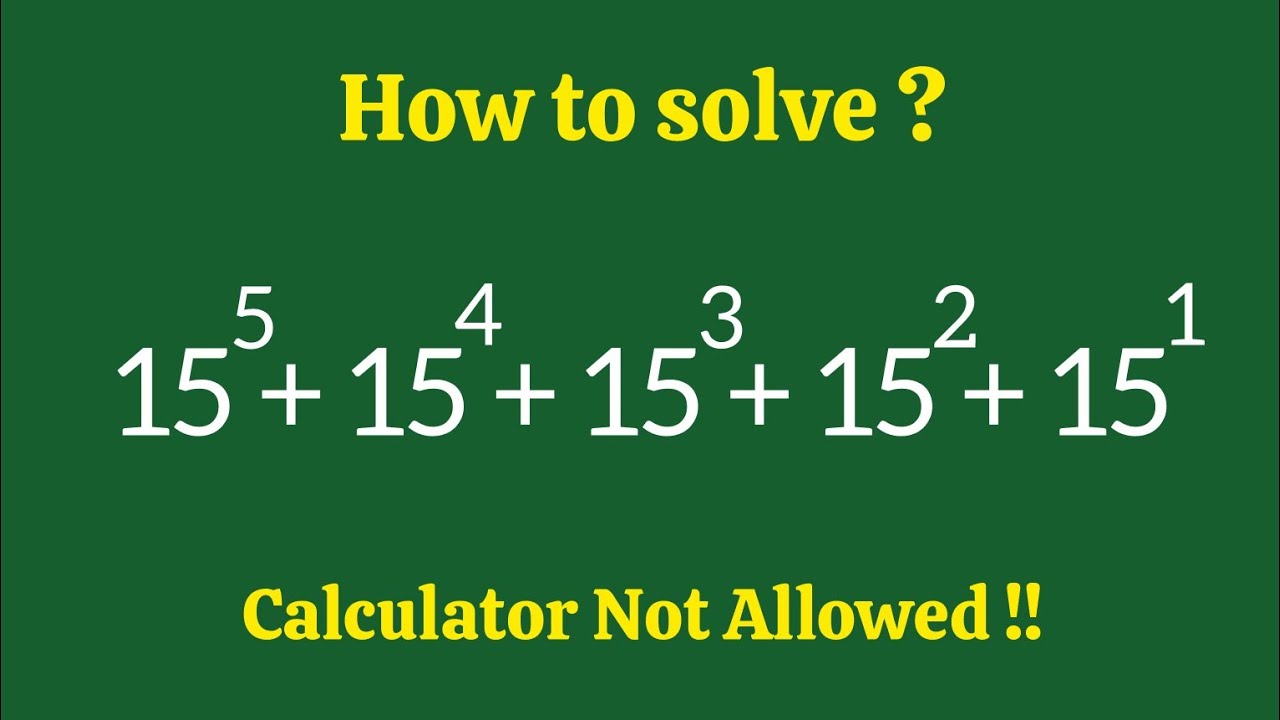 Nice Exponential Maths Problem | Maths Olympiad | No Calculator 🛑
