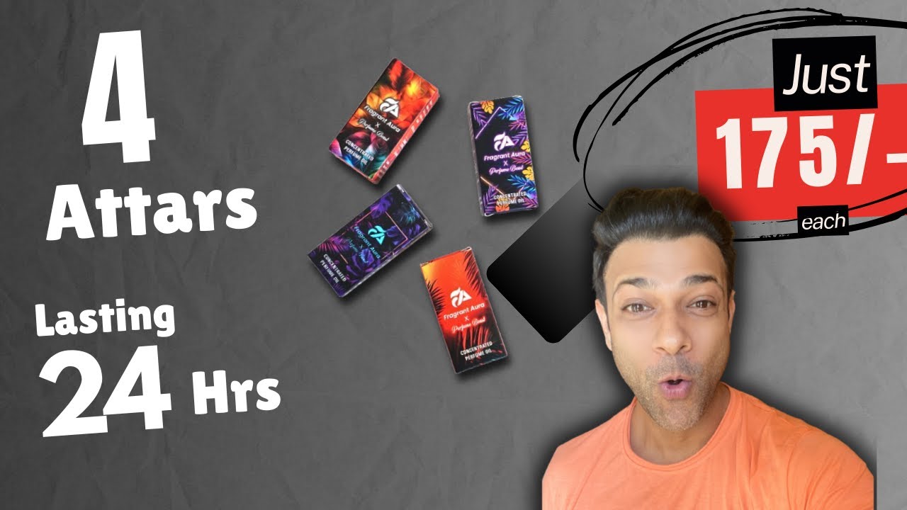 Top 4 Attars For Men | Best Attars under 200 | Long Lasting Attars For Men 2026 | Best Ittar