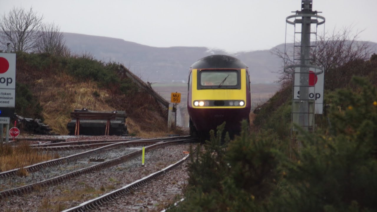 Trains on the far north line!