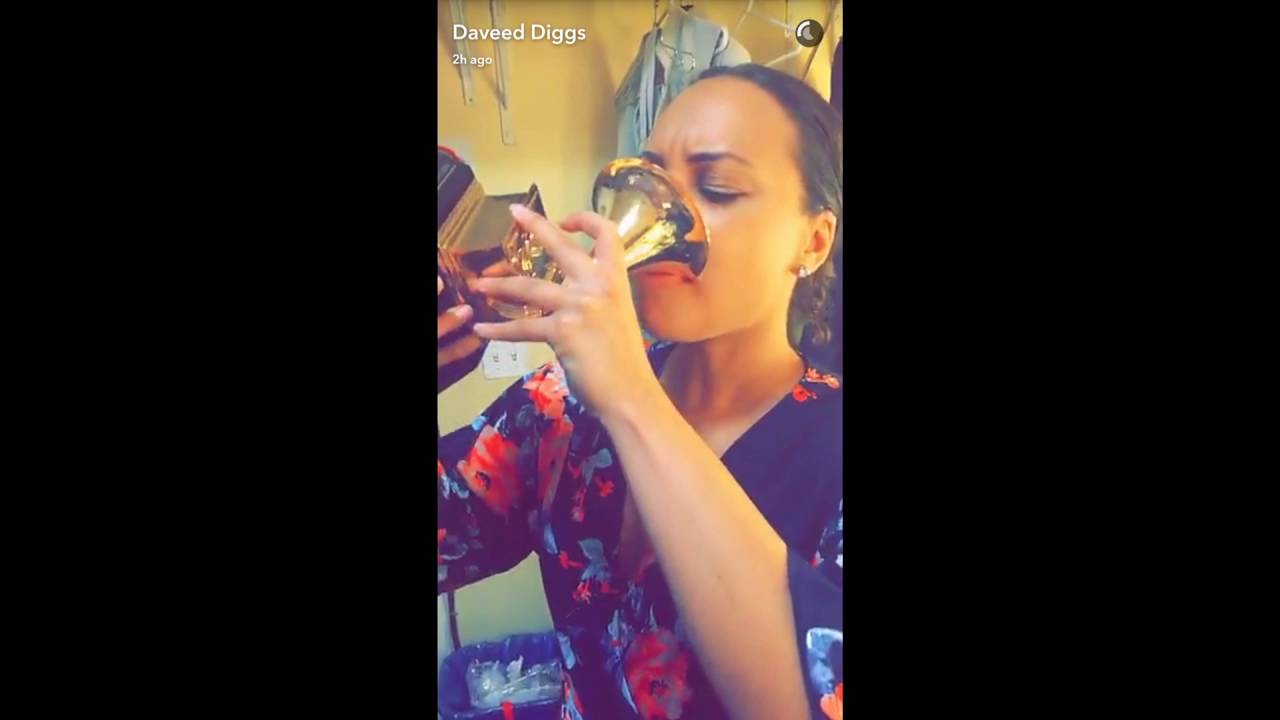 SHOTS OUT THE GRAMMY!! - Daveed Diggs' Snapchat [5/29-30/16]
