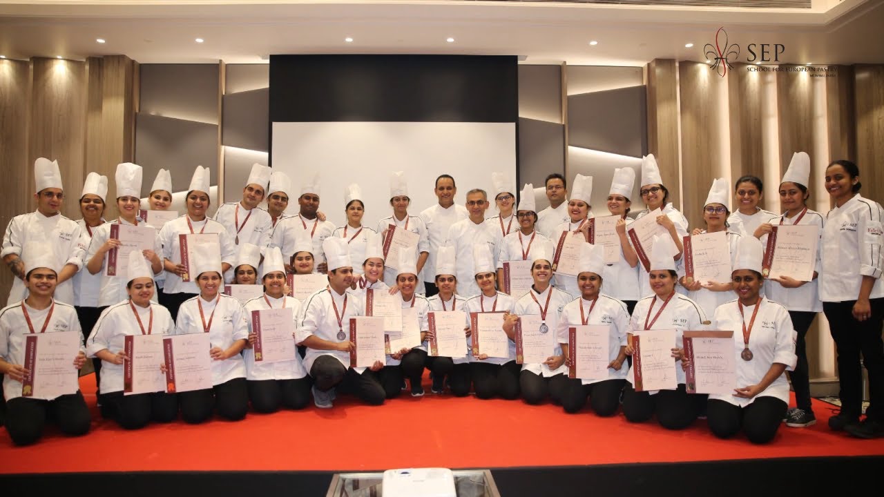 Graduation Day of our Second Batch of 6 Month Diploma course By Chef Vikas Bagul & Chef Anil Rohira