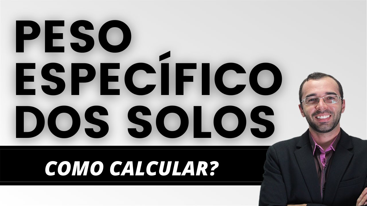 #1.1- Determinando o Peso específico dos solos - Exercício - [GEOTECNIA: MECÂNICA DOS SOLOS]