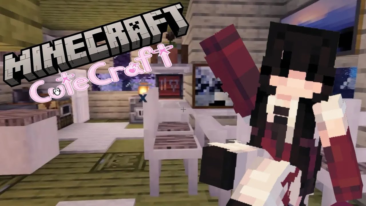 | decorating my house! | ep 3 | minecraft cutecraft |
