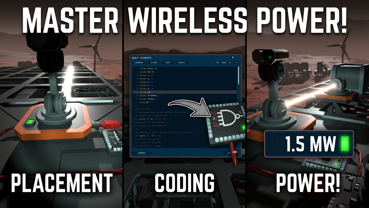 Stationeers Episode 15 - Microwave Power Transmitter Setup
