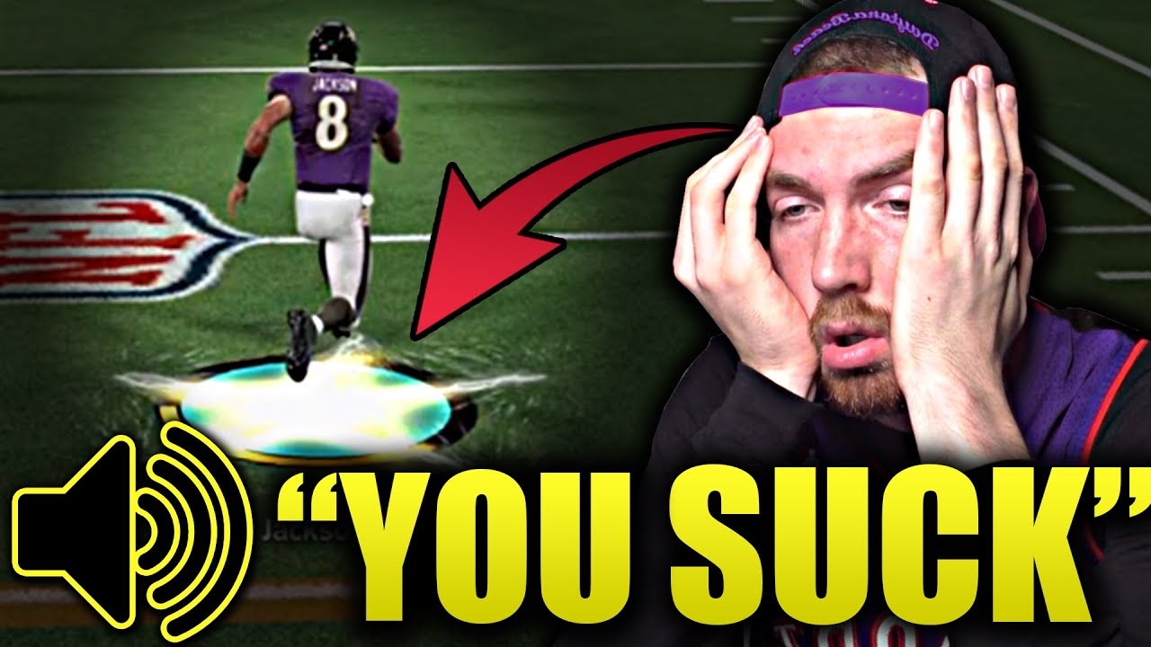 Playing vs TRASH TALKER & I can ONLY run with Lamar Jackson | Madden 20 Trash Talk Gameplay