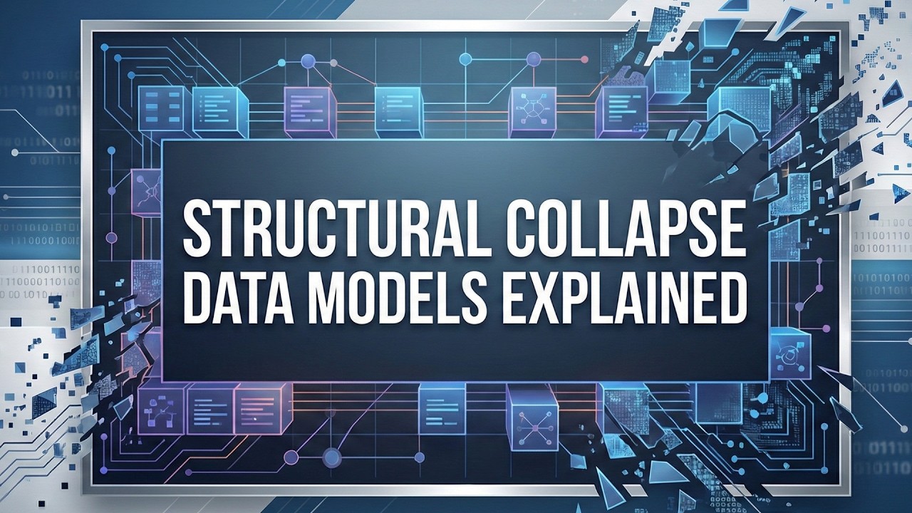 How to Find and Fix Broken Data Models (Structural Collapse Explained)