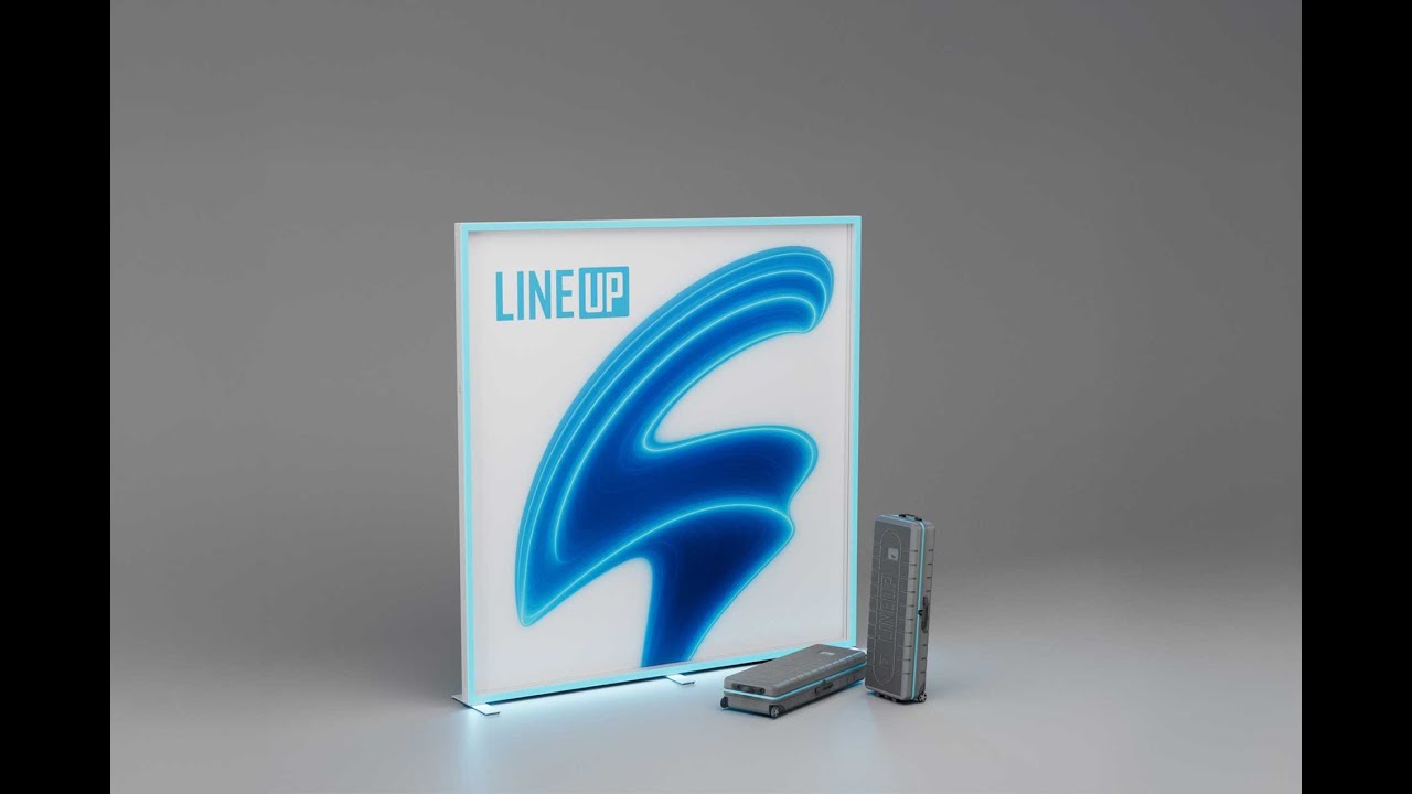 LINEup Leuchtrahmen
