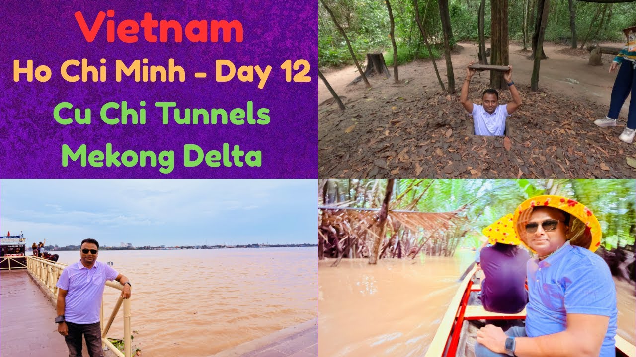 Vietnam Series: Ho Chi Minh Day 12 | Cu Chi Tunnels | Mekong Delta Boat Ride | Coconut Candy Factory