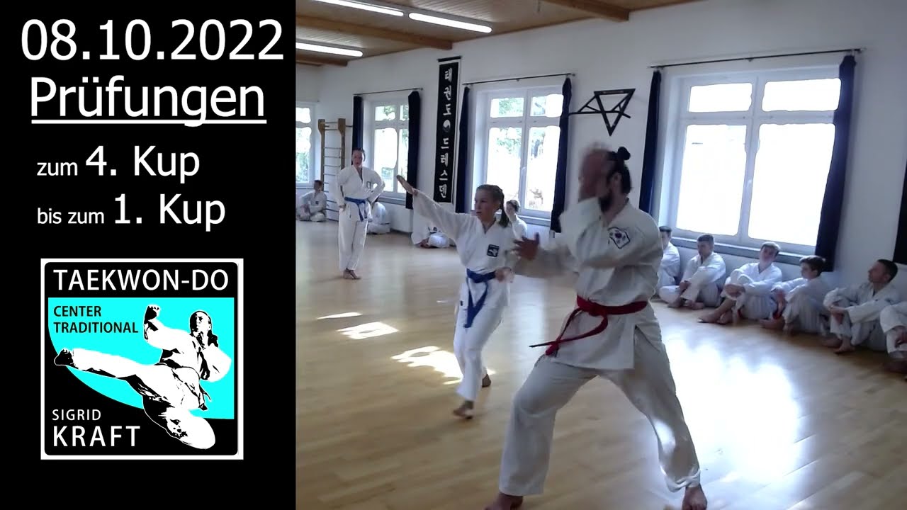 Taekwon-Do Prüfung 08 10 2022