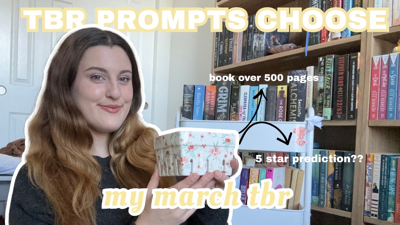 The 5 books on my March TBR