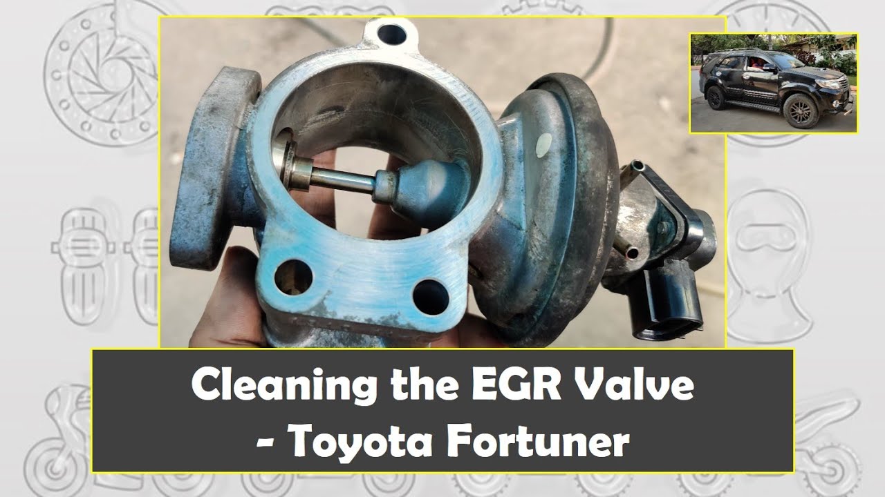 Cleaning the EGR Valve - Toyota Fortuner 1KDFTV #toyotafortuner #diesel #toyota