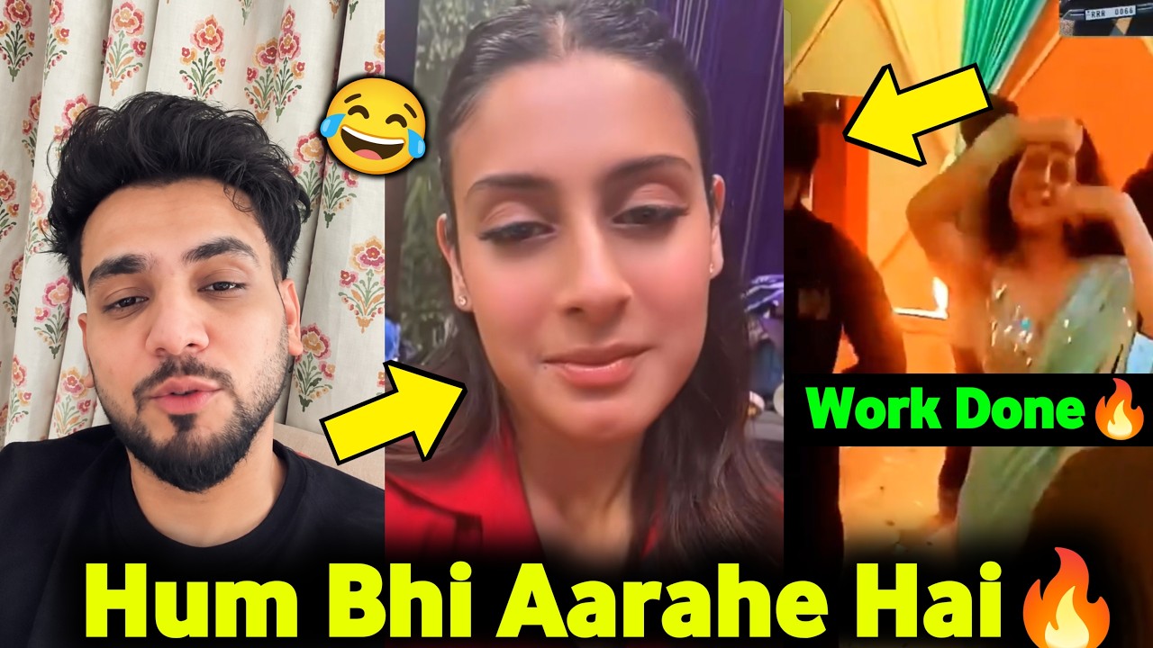 🔥 : Isha Malviya Wants Elvish Yadav In Indian Game Show & Rizz Master Dance video Viral.! 