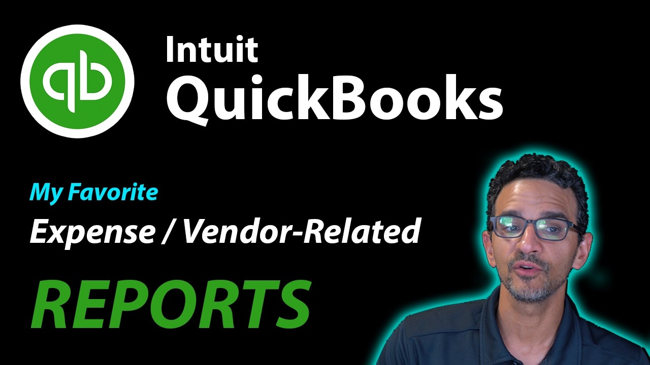 QuickBooks Online: My Favorite Expense-related Reports