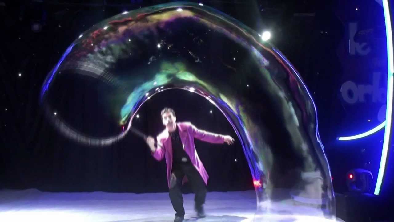 Spektakulært såpebobleshow til VilVite
