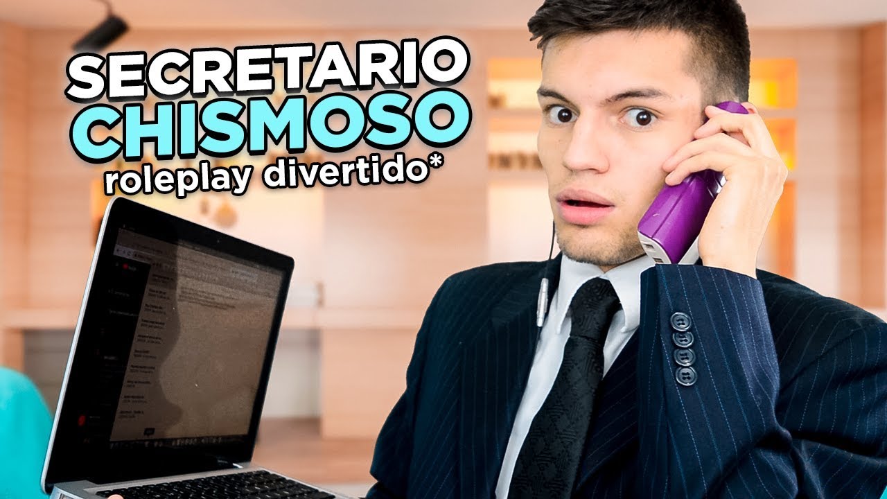 ASMR - SOY TÚ SECRETARIO CHISMOSO - ASMR Español