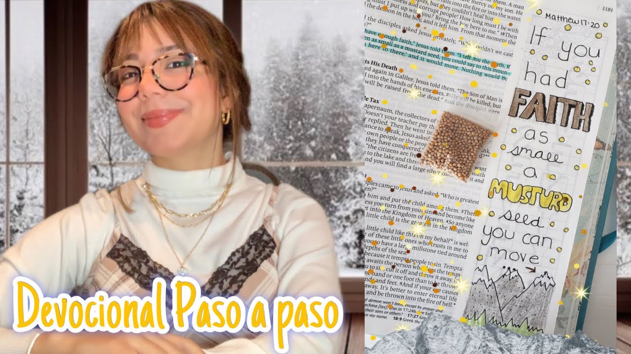 ¿CÓMO LOGRAR HACER UN DEVOCIONAL DE LA BIBLIA Y ENTENDER UN VERSÍCULO ? / TE DOY MIS TIPS PERSONALES