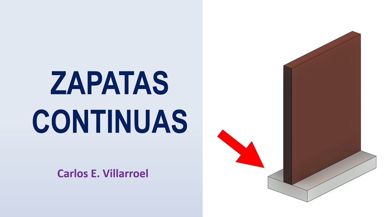 ROBOT STRUCTURAL - TUTORIAL 55 Zapatas Continuas (Continuous footing)