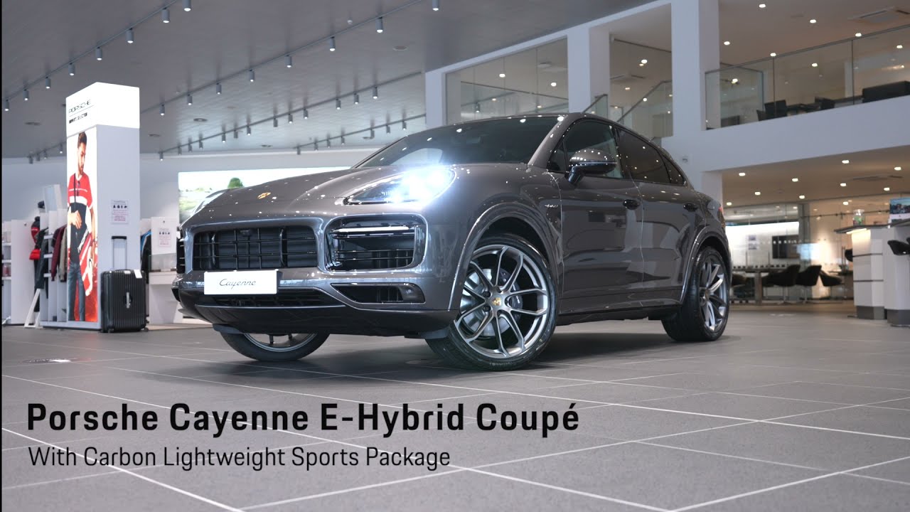 Cayenne E Hybrid Coup&eacute;. Porsche Exclusive Manufaktur Car.