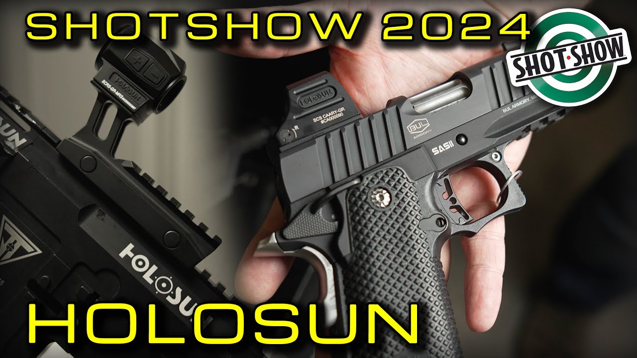 SHOT SHOW 2024 - Holosun Optics