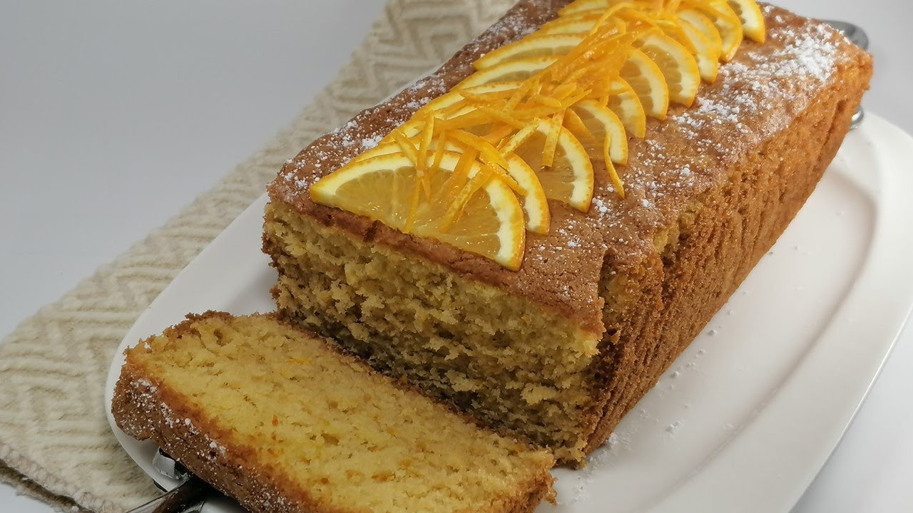 Rustic Orange Cake with Fresh Orange Juice