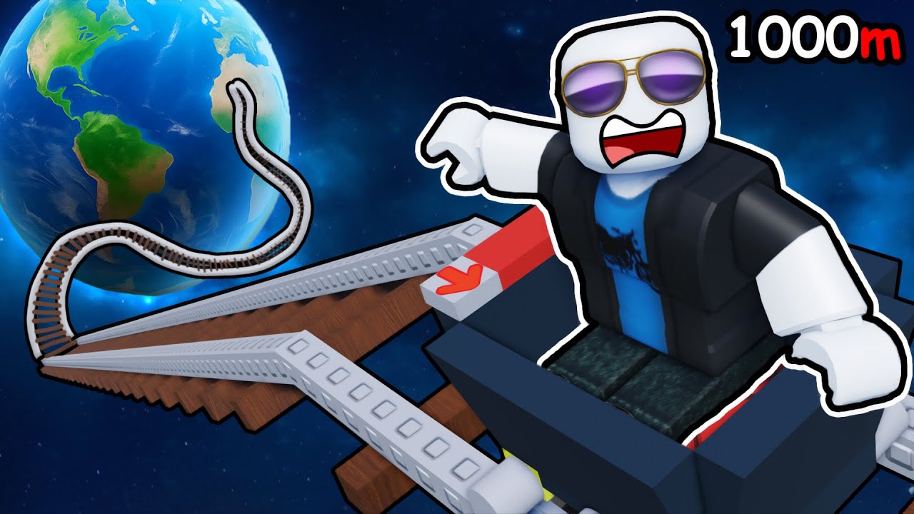 reaching MAX SPEED with the TALLEST COASTER in Roblox...