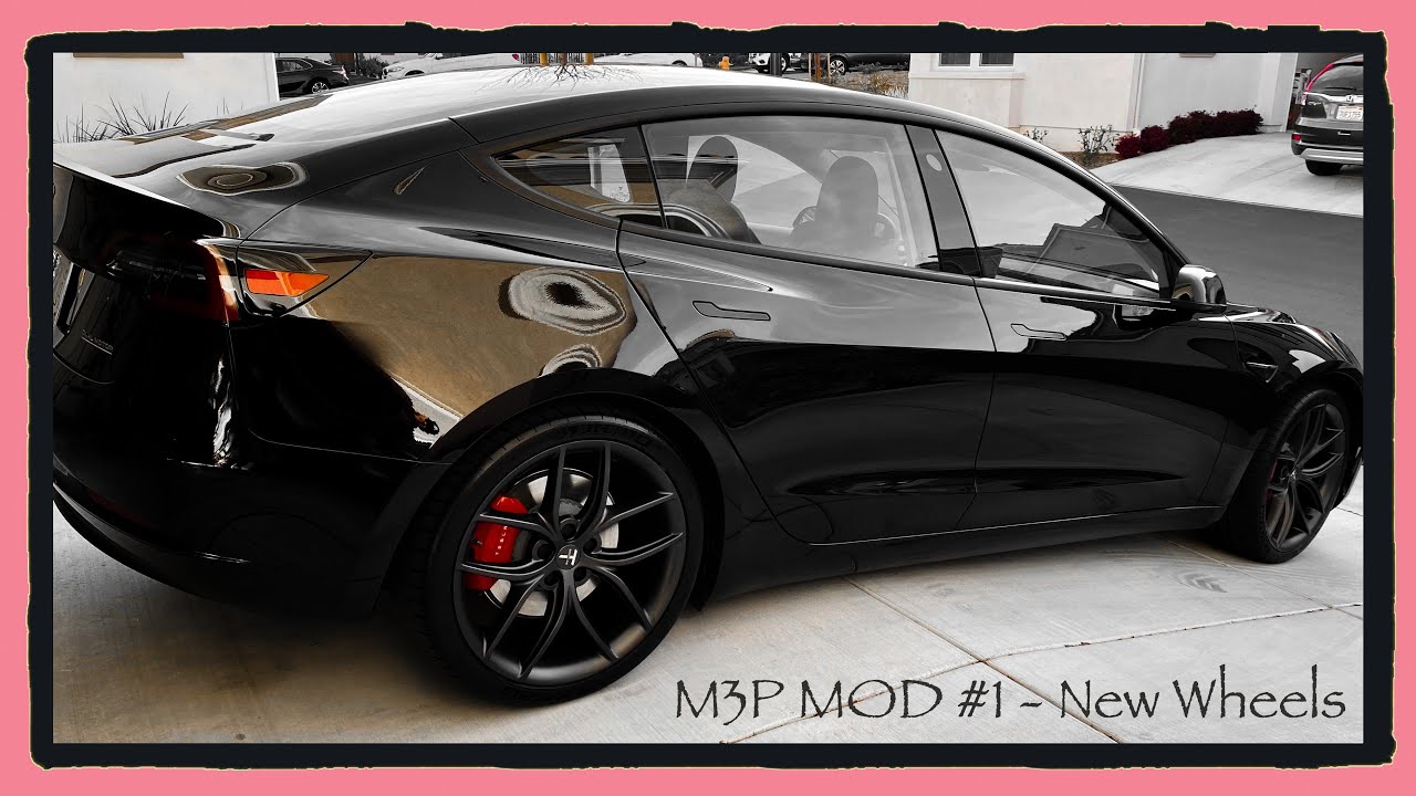 2021 Tesla Model 3 Performance Mod - New T Sportline Wheels