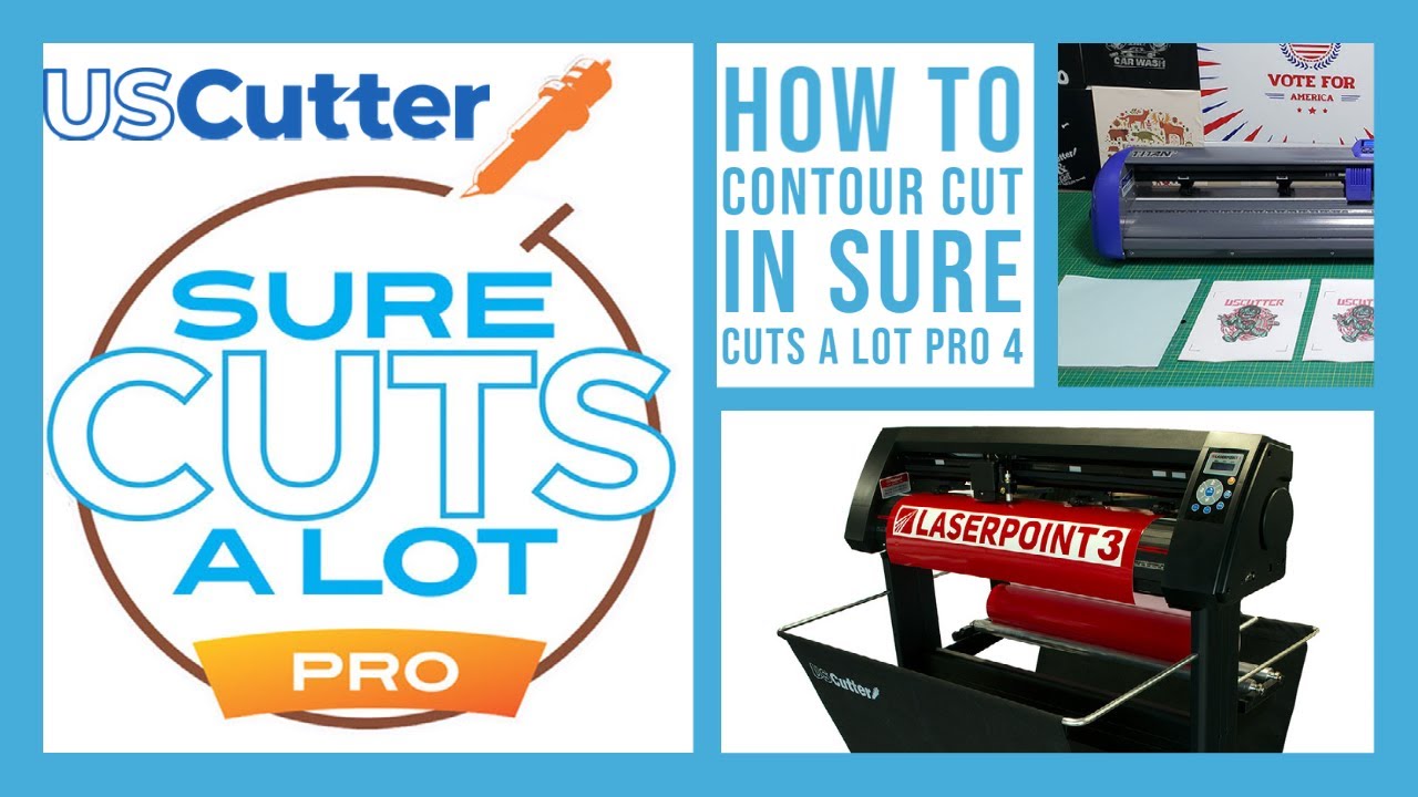 Quick Cuts — как сделать контурную резку с помощью Sure Cuts A Lot Pro 4