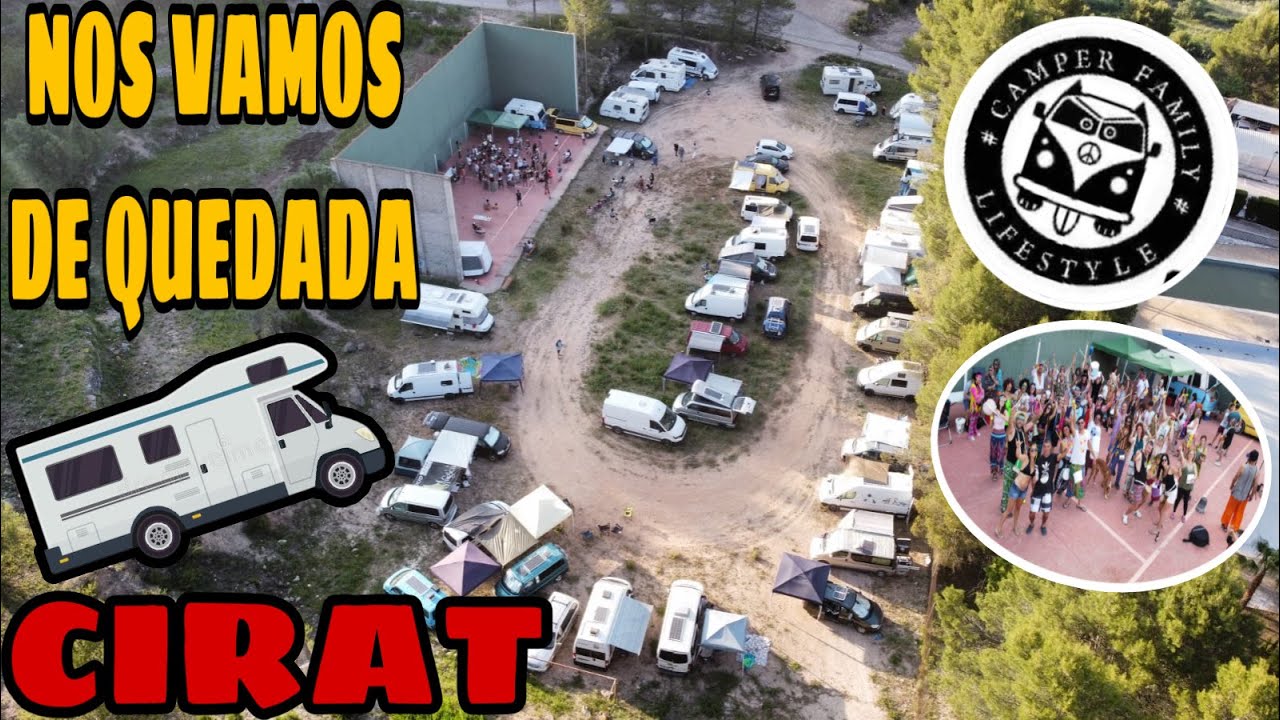☮️ESPECTACULAR KDD CamperFamily en CIRAT !! En AUTOCARAVANA 🎦 Cap