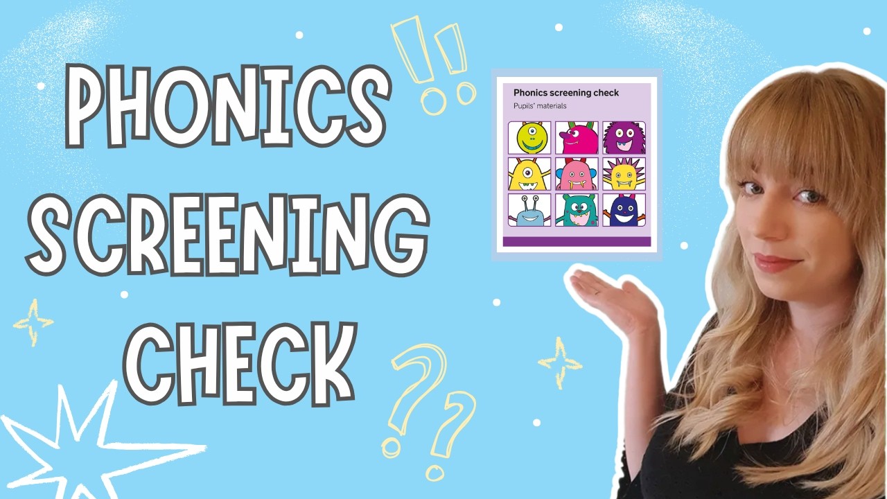 Phonics Screening Check: What you need to know