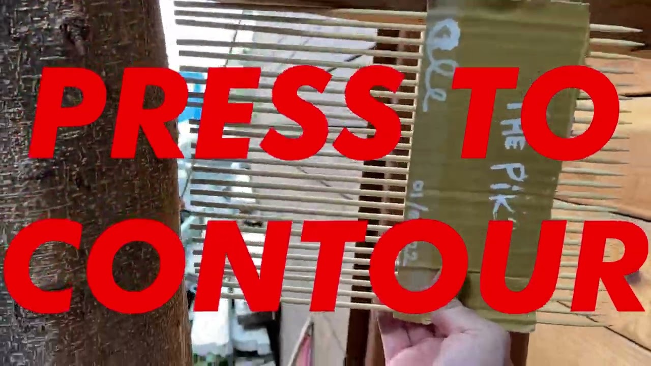 DIY Contour Gauge Tool