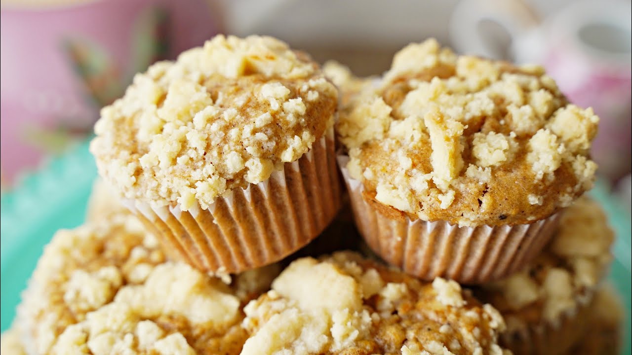 Pyszne Muffinki Marchewkowe z Kruszonką &ndash; #przepis &ndash; Mała Cukierenka