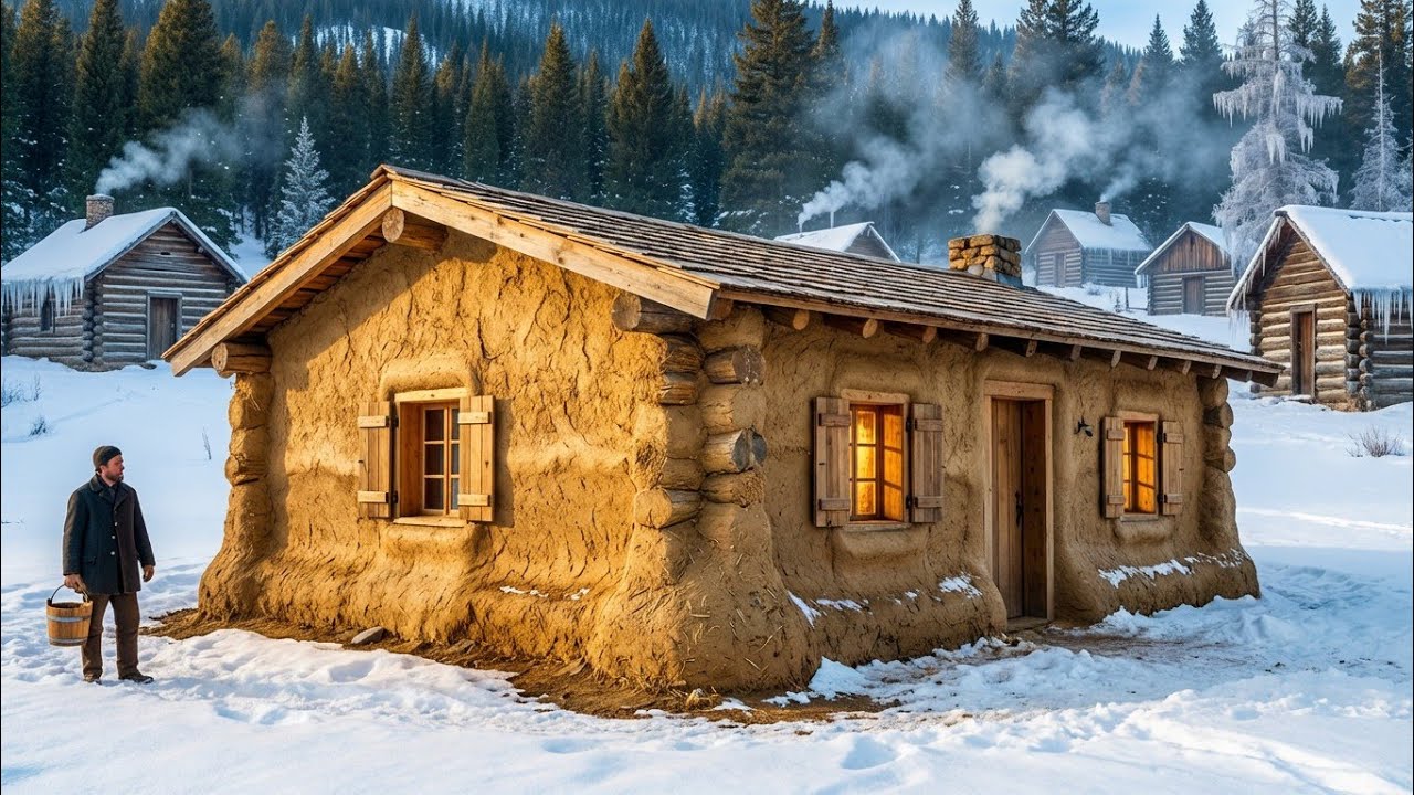 Everyone Mocked His Dirt-Packed Walls — Until His Cabin Was the Only One Left Standing