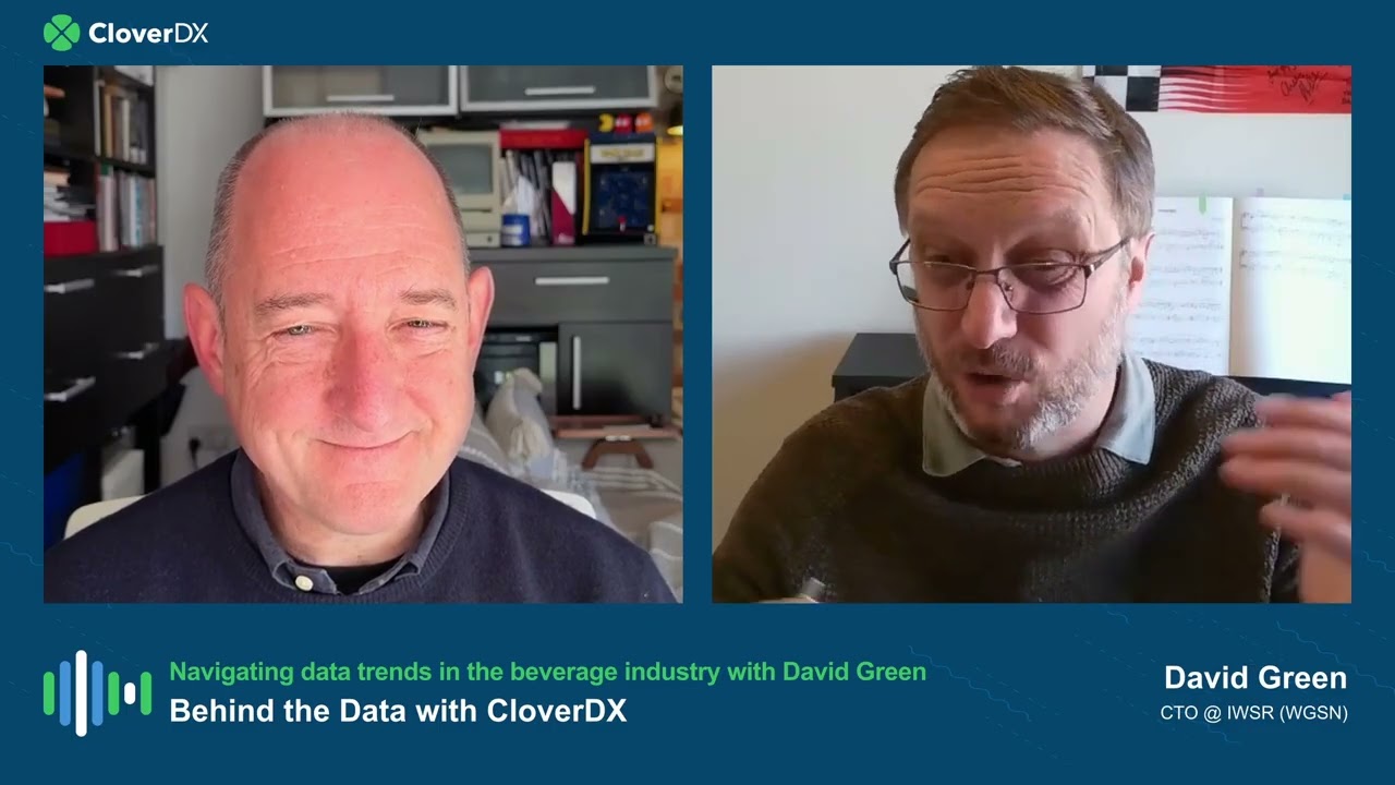 Navigating data trends in the beverage industry with David Green | Behind the Data with CloverDX