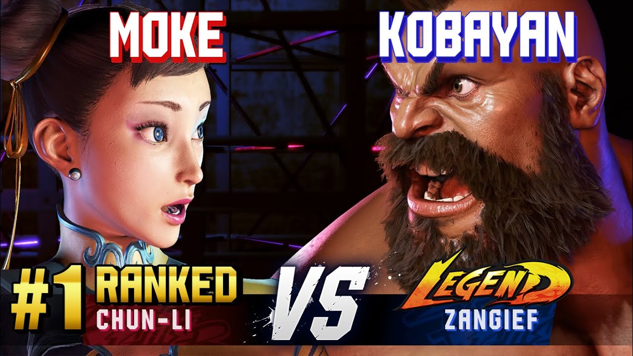 SF6 ▰ MOKE (#1 Ranked Chun-Li) vs KOBAYAN (Zangief) ▰ Ranked Matches
