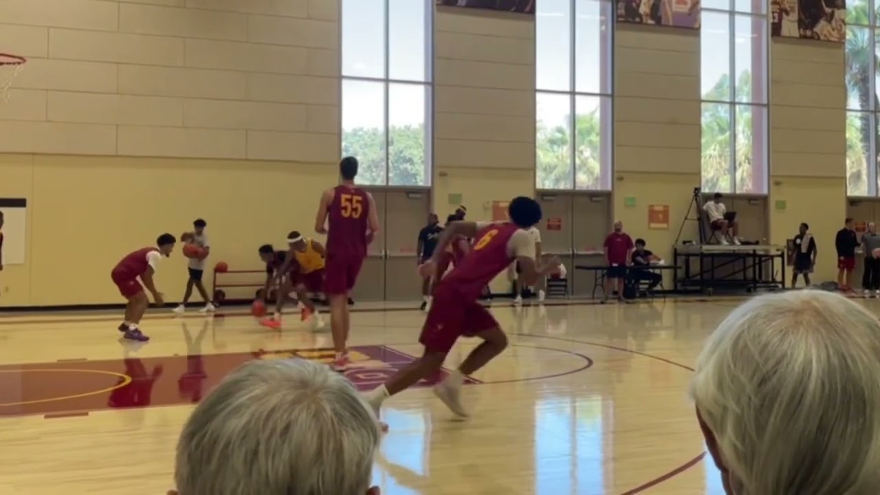 USC Basketball Practice Highlights