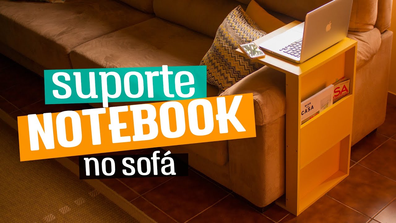 DIY - SUPORTE PARA NOTEBOOK NO SOFÁ | Diycore
