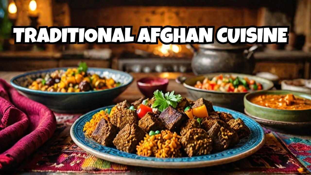 Afghan Cultural and Traditional Food. khogiani program