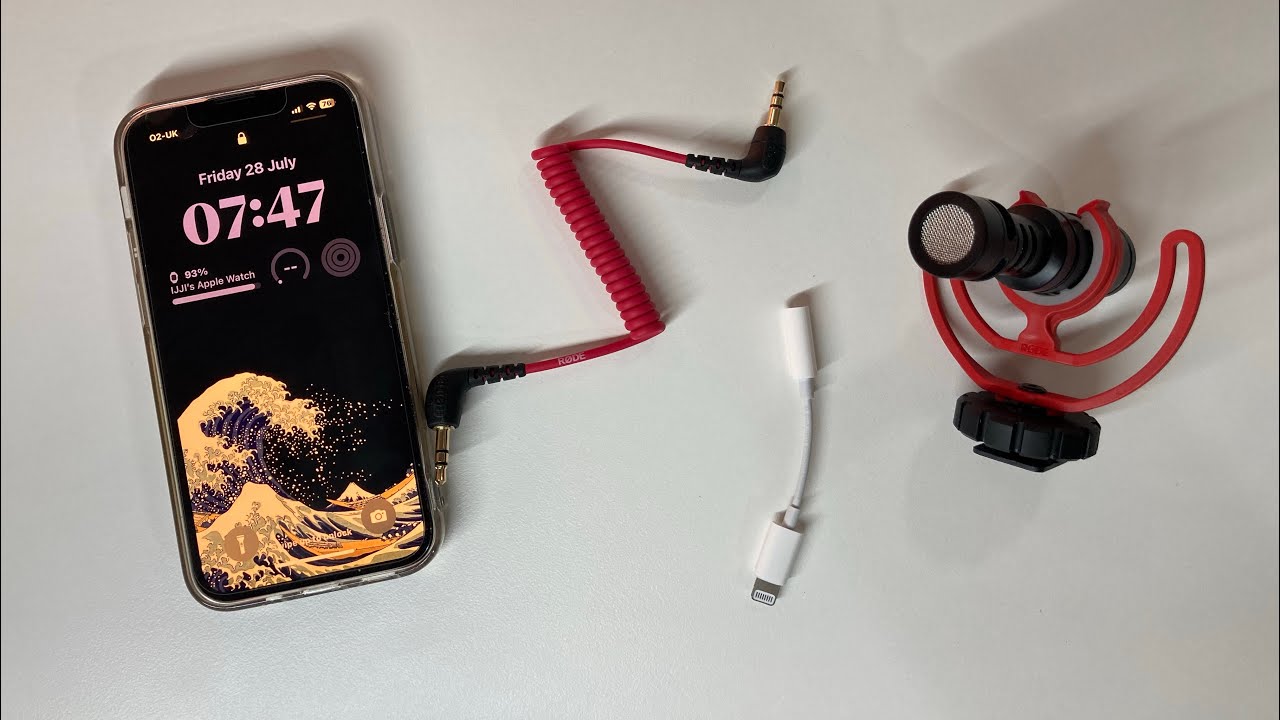 Как подключить микрофон Rode Videomicro к Apple iPhone