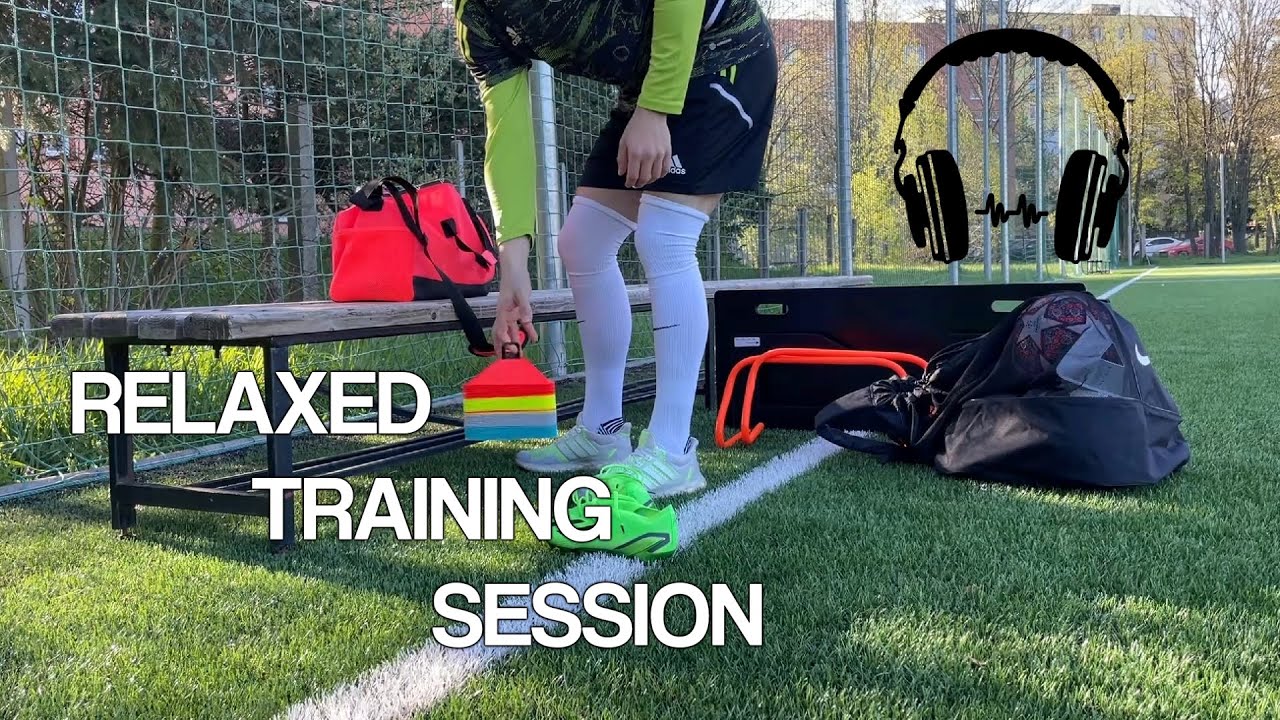 #6 Football ASMR ⚽️ Individual relaxed training session with Adidas X speedportal.1 ⚽️