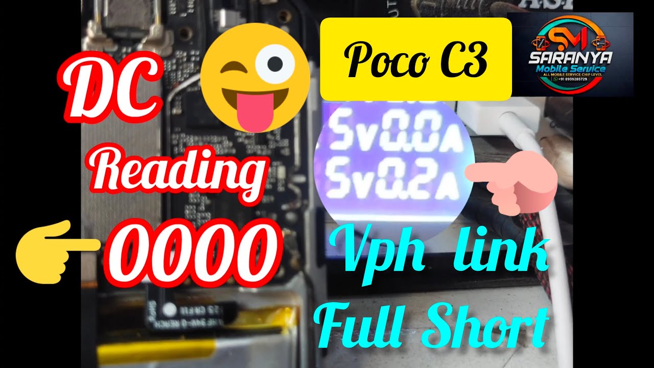 Poco C3 Redmi 9A  VPH Line Full Short Solution poco c3 dead full short   #bysaranyamobileservices