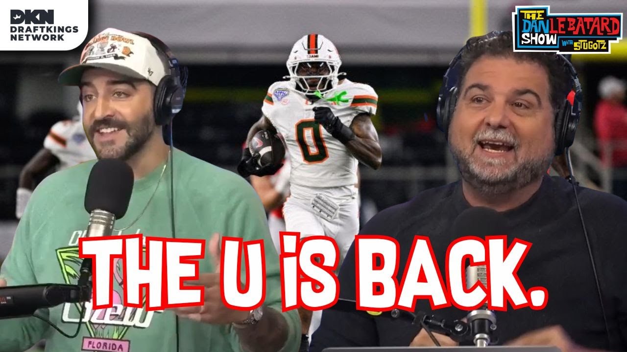 REACTION: The Miami Hurricanes are heading to the Fiesta Bowl