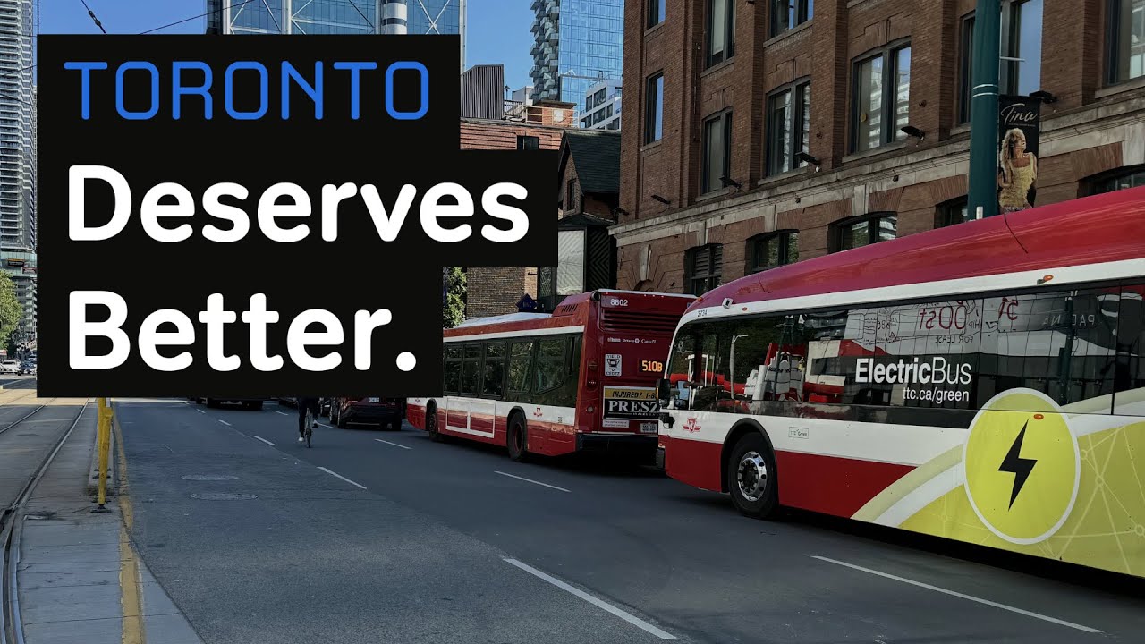 Toronto Deserves Better. | Live with RMTransit