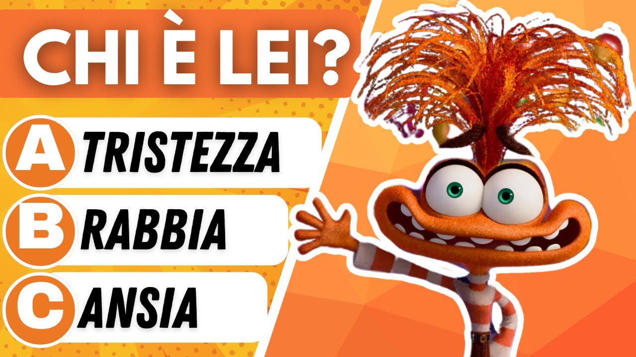 Quante Ne Sai Sul Film Inside Out 2? 🎬🧠🍿20 Domande Su Inside Out 2