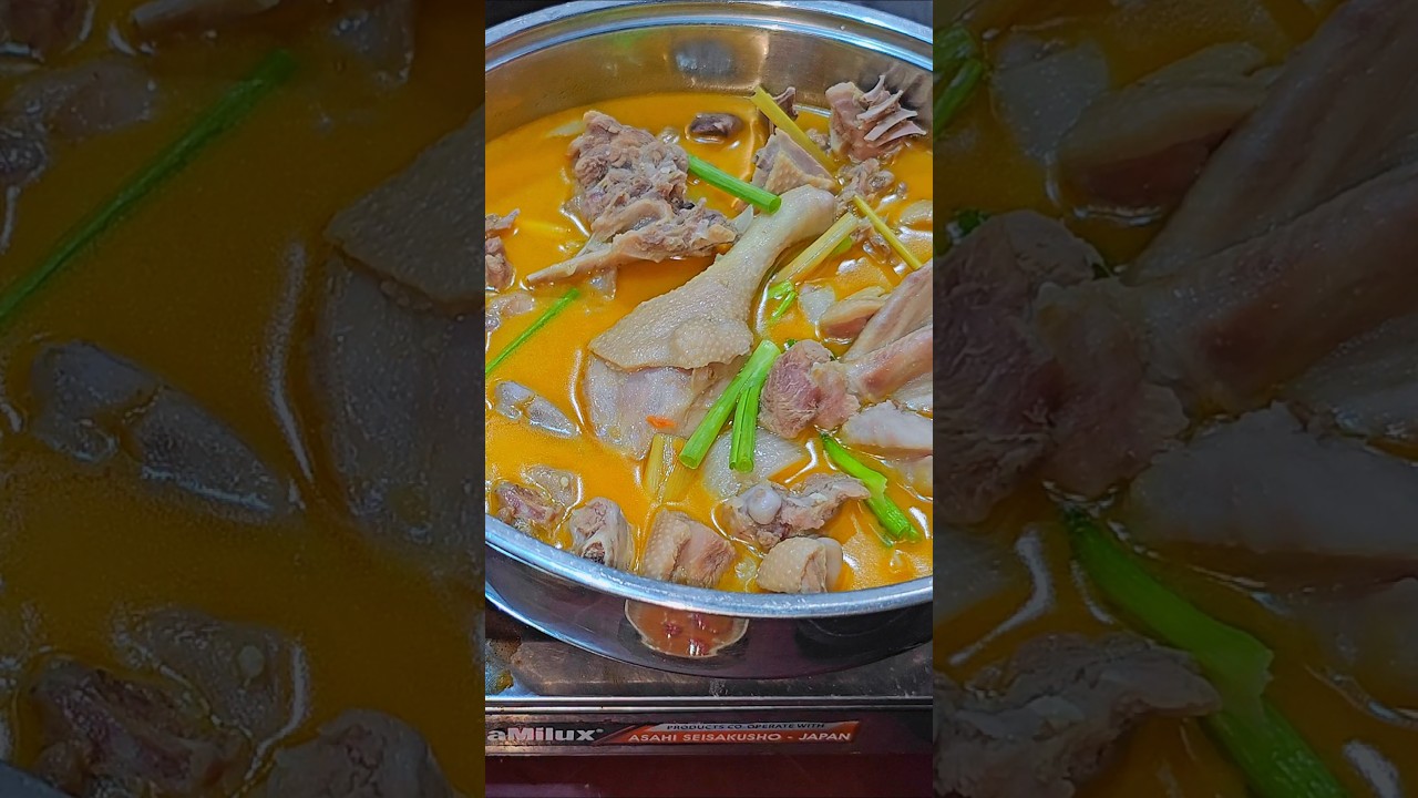 LẨU VỊT NẤU CHAO [ b&eacute;o b&eacute;o hương vị đậm đ&agrave; ]