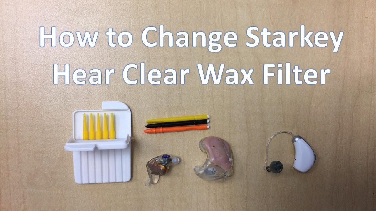 How to Change Starkey Hear Clear Wax Trap Filter in Any Hearing Aid